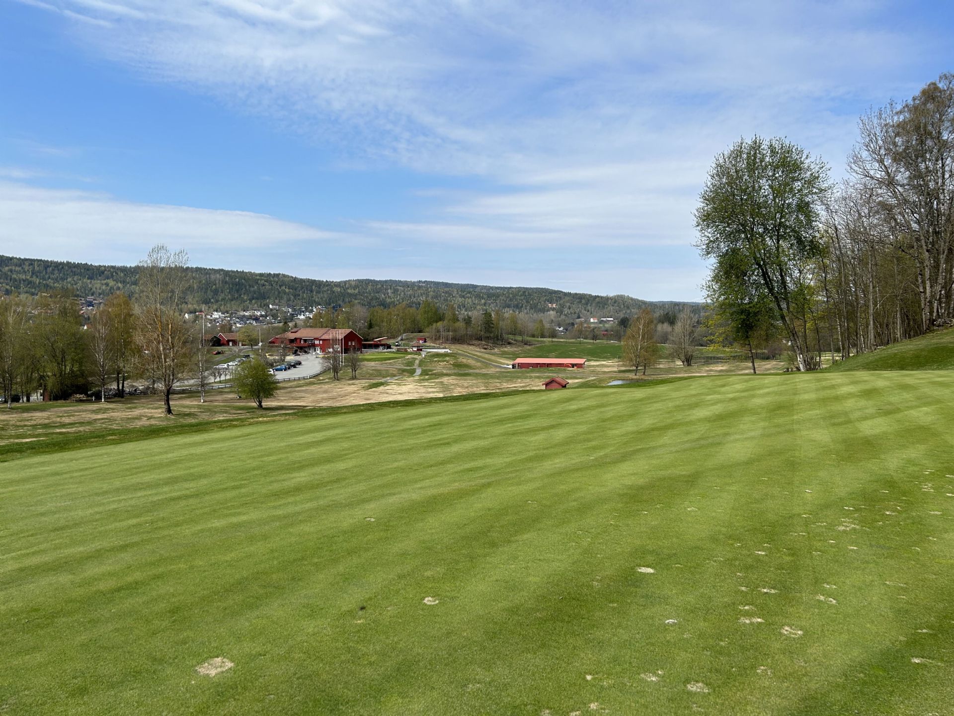 Banestatus & Driving Range Bærum Golfklubb